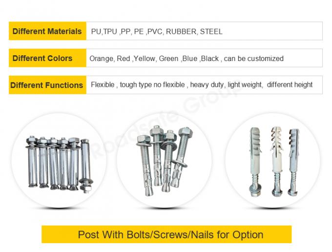 تحذير 75 سم للسلامة على الطرق في الهواء الطلق 8