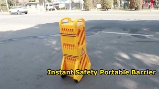 ROADSAFE حل أمان حاجز المرور القابل للطي مقاس 3900 مم