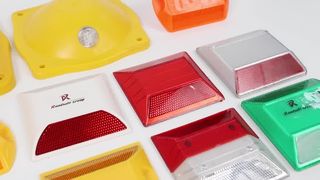 ترصيع الطريق البلاستيكية العاكسة للسلامة