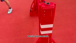 حاجز أمان بلاستيكي 2300 مم أقصى عرض